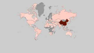 Mapa dos países pela produção de melancia Thumbnail