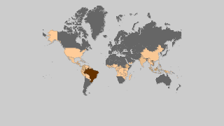Países por produção de café Thumbnail