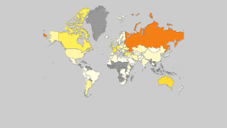Países por produção de cevada Thumbnail