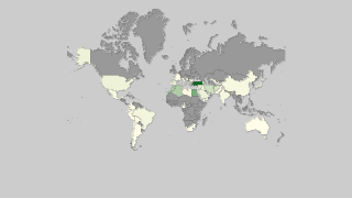 Mapa dos países por produção de figos Thumbnail
