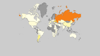 Mapa dos países por produção de girassol Thumbnail