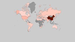 Mapa dos países por produção de maçãs Thumbnail