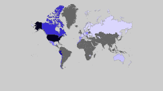 Países por produção de mirtilo Thumbnail