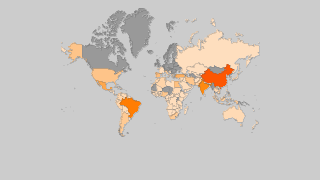Países por Produção Total de Cítricos Thumbnail