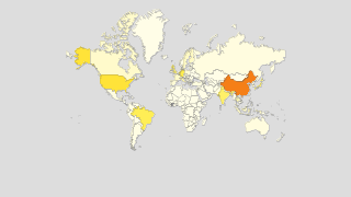 Países por geração de biomassa e resíduos de eletricidade Thumbnail